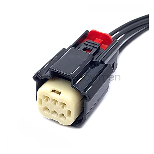 6 Pin Molex Auto1.5MM 33482-0601 33472-0601 Stoßstangenlicht Nebelstecker Wasserdichter Stecker Kabelbaum Weiblich Männlich Kompatibel mit F~rd Mondeo(6P Female,1 Set) von ZHFSWLKW