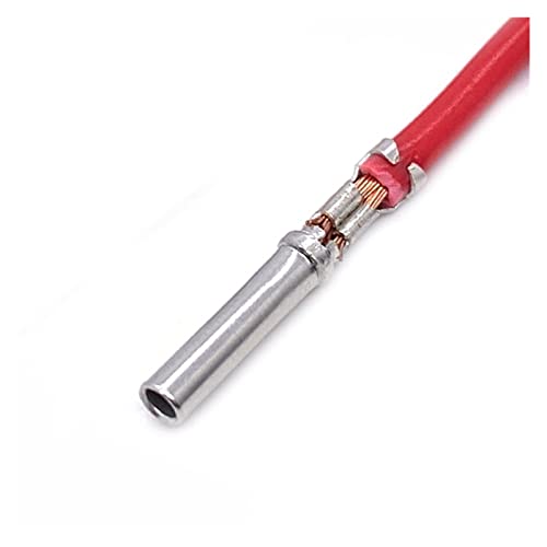 DT Deutsch Auto Crimp Terminal 1.5MM 1060-16-0122 1062-16-0122 Steckverbinder Pins kaltgepresste Anschlüsse kompatibel mit Automotor mit Kabel(Female,50 Pcs) von ZHFSWLKW