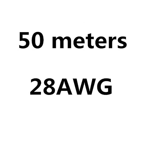 ZHFSWLKW 4 6 7 8 10 11 12 13 14 15 16 17 18 20 22 24 26 28 30 AWG Silikondraht Ultraflexible Testleitung(50 m 28 AWG,Blu) von ZHFSWLKW