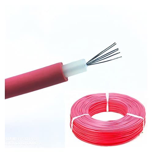 ZHFSWLKW Doppelt isolierter Spannungsdraht 3239#10KV 20KV 30KV 40KV 50KV 22awg(10M_30KV22AWG) von ZHFSWLKW