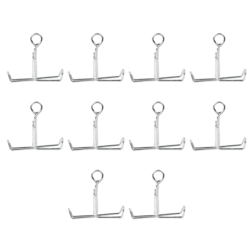 10 Pcs Wasserstopper Spiralen Schlauchclip Für Gummisschlauchflüssigkeit Flüsse Einstellen Sie Pinchcock Control Labubing Klemme Laborfeder Wasser Stopper Clip von ZHGFXIN