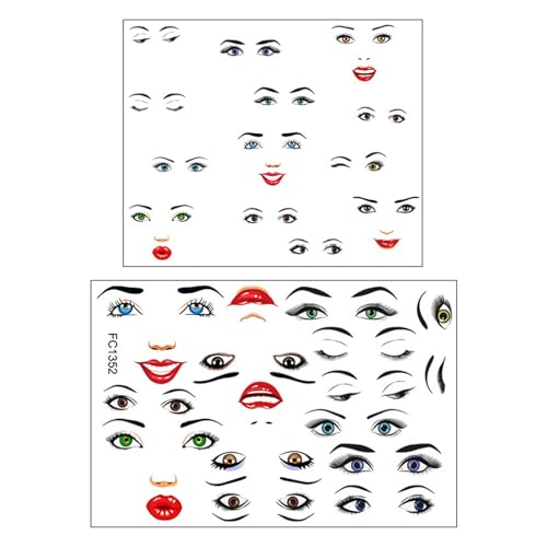 2 Blätter Gesichtsaufkleber Für Wasserflaschen Blumentöpfe Bücher Gesichtsaufkleber Gesichtsausdruck Ausdruck Augen Nasenaufkleber Gesicht Augen Augenbrauen Nasen Gesicht Ausdruck 2 Blätter Gesichtsaufkleber Für Wasserflaschen Blumentöpfe Bücher Gesichtsaufkleber Gesichtsausdruck Ausdruck Augen Nasenaufkleber Gesicht Augen Augenbrauen Nasen Gesicht Ausdruck von ZHGFXIN