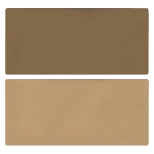 2pcs Leder Tastaturmatten Wasserresistent Mousepad Große Tastaturpads Büro Schreibtischmatte Für Game Work Office Und Home Desk Cover von ZHGFXIN