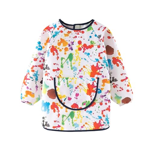2pieces Kinder Kunst Smock Kinder Kunst Schürzen Wasserresistente Malerei Schürze Kleinkind Spiel Zum Zeichnen Des Kochen Handwerks Geräumige Taschenkünstler 2pieces Kinder Kunst Smock Kinder Kunst Schürzen Wasserresistente Malerei Schürze Kleinkind Spiel Zum Zeichnen Des Kochen Handwerks Geräumige Taschenkünstler von ZHGFXIN