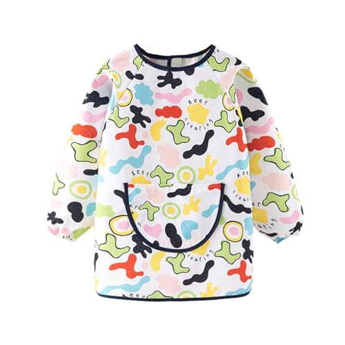 2pieces Kinder Kunst Smock Kinder Kunst Schürzen Wasserresistente Malerei Schürze Kleinkind Spiel Zum Zeichnen Des Kochen Handwerks Geräumige Taschenkünstler 2pieces Kinder Kunst Smock Kinder Kunst Schürzen Wasserresistente Malerei Schürze Kleinkind Spiel Zum Zeichnen Des Kochen Handwerks Geräumige Taschenkünstler von ZHGFXIN