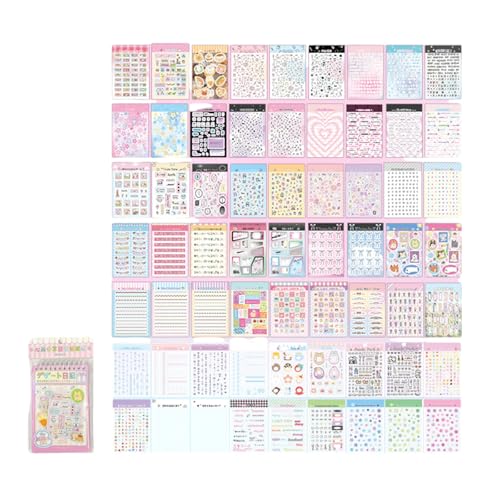 63 Blätter/Pad Cartoon Dekorative Aufkleber Für Scrapbooking Journal Planer Album Motivational Aufkleber Für Kinder Lehrerplaner Accessoires 63 Blätter/Pad Cartoon Dekorative Aufkleber Für Scrapbooking Journal Planer Album Motivational Aufkleber Für Kinder Lehrerplaner Accessoires von ZHGFXIN
