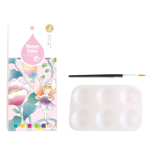 Aquarellbücher Für Kinder Kleinkind Kunst Zeichnung Aquarellkunsthandwerk Mit Wasserfarbe Farbe Und Pinselwasserbuch von ZHGFXIN