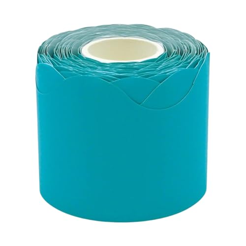 Bulletin Board Border Borloped Back To School Bulletin Board Dekorationen Bunte Trim Für Klassenzimmerausstellungsgrenzen Für Schuldekorationen Wasserdichte Border Dekorative Aufkleber von ZHGFXIN