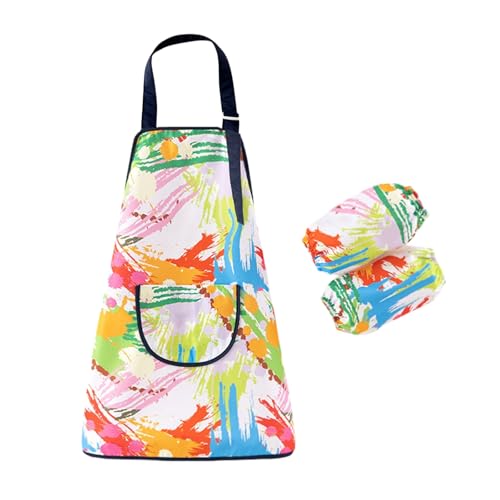 Buntes Cartoon Muster Kunst Schürze Flecken Resistent Polyester Materialien Ohne Reinigung Von Kindern Tragen Waschbare Kinder Kunstschürze Wasserdichtes Maler Smock Buntes Cartoon Muster Kunst Schürze Flecken Resistent Polyester Materialien Ohne Reinigung Von Kindern Tragen Waschbare Kinder Kunstschürze Wasserdichtes Maler Smock von ZHGFXIN