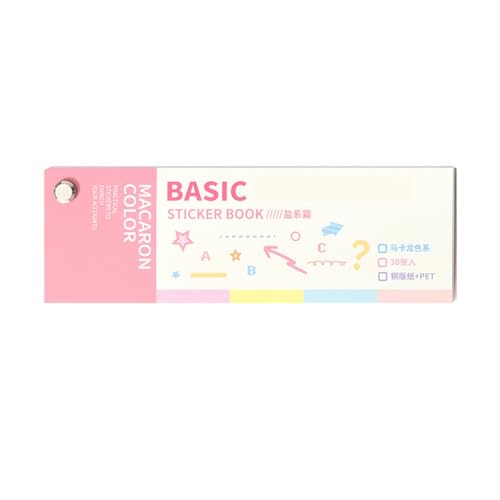 Farbdiagramm Aufkleberbuch Mit Precuts Lines Für Büroschule Verwenden Farbdiagramm Aufkleberbuch Mit Precuts Lines Für Büroschule Verwenden von ZHGFXIN