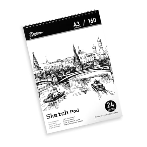 Künstler Sketchbook 24 Seiten Twin Draht Bindung Verdickte Zeichenkissen Reise Skizzier Notizbuch Für Künstlerschüler Zeichnen Tränenfestes Skizzenkissen Künstler Sketchbook 24 Seiten Twin Draht Bindung Verdickte Zeichenkissen Reise Skizzier Notizbuch Für Künstlerschüler Zeichnen Tränenfestes Skizzenkissen von ZHGFXIN