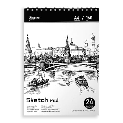 Künstler Sketchbook 24 Seiten Twin Draht Bindung Verdickte Zeichenkissen Reise Skizzier Notizbuch Für Künstlerschüler Zeichnen Tränenfestes Skizzenkissen Künstler Sketchbook 24 Seiten Twin Draht Bindung Verdickte Zeichenkissen Reise Skizzier Notizbuch Für Künstlerschüler Zeichnen Tränenfestes Skizzenkissen von ZHGFXIN