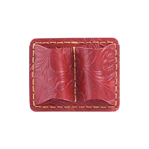 Notebook Leder Stift Cliphalter Bleistift Mit Pocket Doppel Slot Für Journalplaner von ZHGFXIN