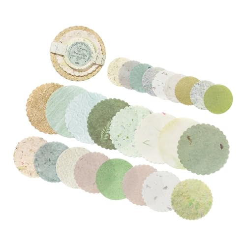 Papierscheiben Eleganter Papierjournal Mit Subtilen Retro Charmhandwerk Farbdisketten Für Kunstprojekte Handgefertigte Kartenverzierungen Papierscheiben Eleganter Papierjournal Mit Subtilen Retro Charmhandwerk Farbdisketten Für Kunstprojekte Handgefertigte Kartenverzierungen von ZHGFXIN