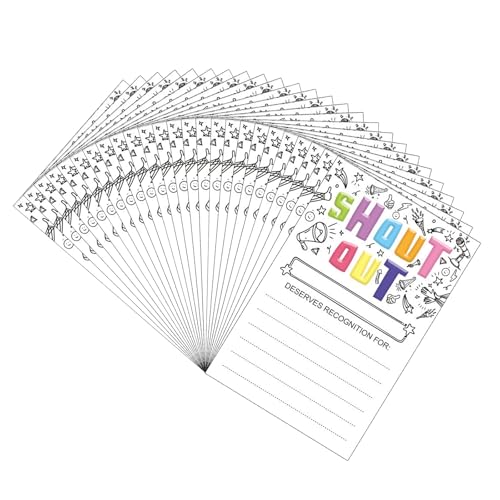 Schulbekanntheit Belohnungskarten 25 Zählungen 4x6inch Für Schüler Lehrer Mitarbeiter Office Bulletin Board Notizen Board Ermutigungsnotizen Notizen von ZHGFXIN