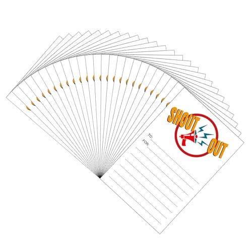 Schulbekanntheit Belohnungskarten 25 Zählungen 4x6inch Für Schüler Lehrer Mitarbeiter Office Bulletin Board Notizen Board Ermutigungsnotizen Notizen von ZHGFXIN