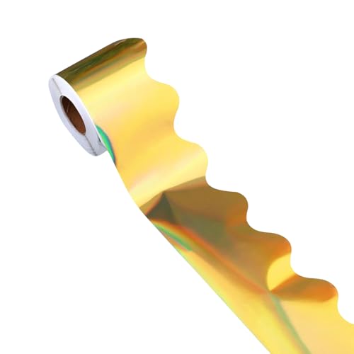 ZHGFXIN Gold Bulletin Board Border Fan Form Back To School Aufkleber Trim Für Klassenzimmer Gold Tric Lüftergeformte Bulletin Ränder Back To School Dekorationen ZHGFXIN Gold Bulletin Board Border Fan Form Back To School Aufkleber Trim Für Klassenzimmer Gold Tric Lüftergeformte Bulletin Ränder Back To School Dekorationen von ZHGFXIN