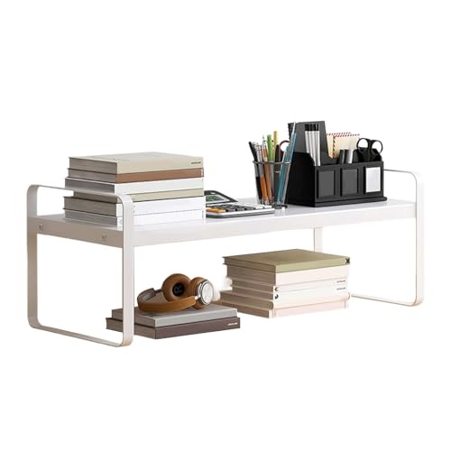 ZHGFXIN Stapelbarer Schreibtisch Organizer Platz Sparen Desktop Bücherregal Speicher Stand Organizer Für Home Office Desk Management Home Office Dekoration von ZHGFXIN