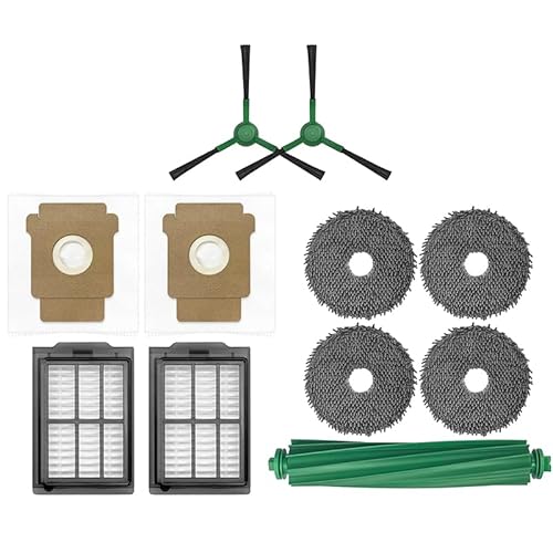 Hauptbürste/Seitenbürste/Filter/Staubbeutel/Lappen kompatibel mit irobot R/Oomba Plus 405 Combo G181 G185 /505 Combo Roboter Staubsauger Ersatzteile Hauptbürste/Seitenbürste/Filter/Staubbeutel/Lappen kompatibel mit irobot R/Oomba Plus 405 Combo G181 G185 /505 Combo Roboter Staubsauger Ersatzteile von ZHICHENG