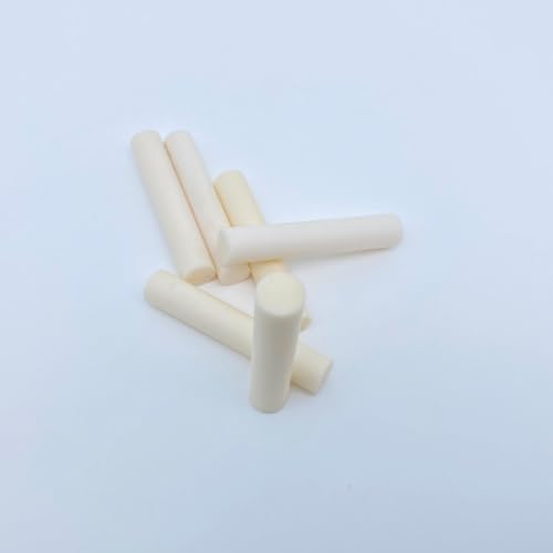 Aluminiumoxid-Rundstab – Mikrokeramik-Komponenten/elektronische Geräte (6 x 50 mm), weiß) von ZHILI