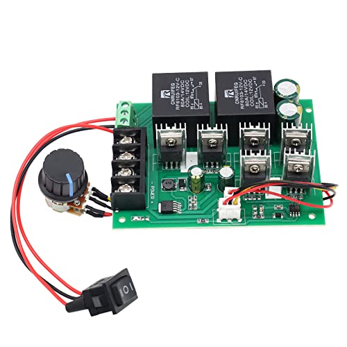 RUIZHI DC Motor Controller, Drehzahlregler 12V, DC 9-50 V 40 A DC Motor Drehzahlregelung Reversible Controller 12 V 24 V 36 V 48 V 2000 W Vorwärts-Rückwärts-Schalter RUIZHI DC Motor Controller, Drehzahlregler 12V, DC 9-50 V 40 A DC Motor Drehzahlregelung Reversible Controller 12 V 24 V 36 V 48 V 2000 W Vorwärts-Rückwärts-Schalter von RUIZHI