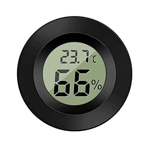 ZHITING Hygrometer Innen Mini LED Digtal Temperature Luftfeuchtigkeitsmesser für Basement, babyroom, Home, Office, -50℃ ~+70℃ von ZHITING