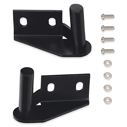 Deckelscharnier-Set, 1 x linke Seite & 1 x rechte Seite Scharnier – kompatibel mit vielen Traeg-er-Grill-Modellen, Scharniere, für Traeger-Deckelscharnier-Set inklusive Installations-Hardware von ZHIXING