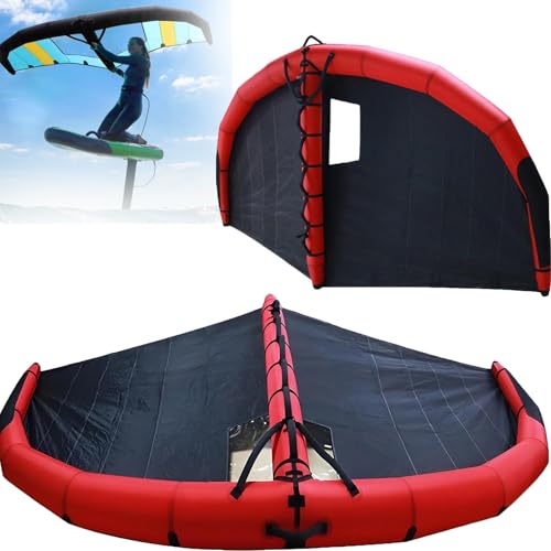 Aufblasbarer Surf-Wing, Surfing-Kite-Surfboard, 4, 5 Und 6 M² Hand-Surfsegel, Oxford-Stoff + Aufblasbarer Pvc-Wing, Sichtfenster FüR Surfen Und Wasserspiele,4㎡ Aufblasbarer Surf-Wing, Surfing-Kite-Surfboard, 4, 5 Und 6 M² Hand-Surfsegel, Oxford-Stoff + Aufblasbarer Pvc-Wing, Sichtfenster FüR Surfen Und Wasserspiele,4㎡ von ZHIXUMM