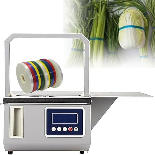 Kleine Automatische Bandumreifungsmaschine, Industrielle Tisch-Umreifungsmaschine, Mit 12 Mm Breitem Umreifungsband, 1,5 Sekunden/Zeit, Schnellband, Zwei Arbeitsmodi, Mit ZäHlfunktion von ZHIXUMM