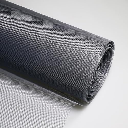 ZHIYIN Fliegengitter Fenster Ohne Bohren 80x250cm, Comfort Fliegengitter Kleine Fenster Nach Maß für Balkontür Wohnzimmer, Grau von ZHIYIN