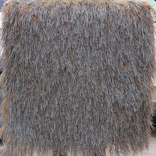 ZHJLF Künstliche Reetdachrolle, Synthetisches Strohgrasdach Strohdach Tiki-bar-Dach, Synthetisches Reetdach Für Garten- Und Terrassenschirmabdeckungen(Size:1x2m,Color:grau) von ZHJLF