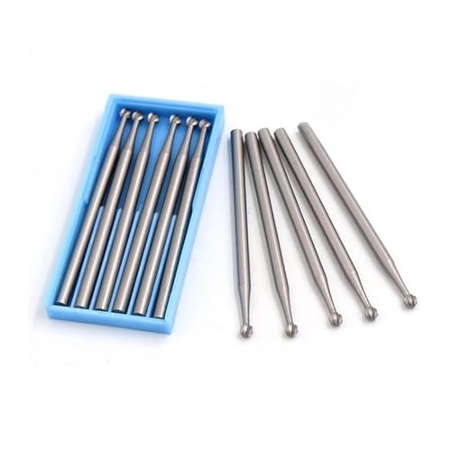 1-11 stücke 0,3-2,3mm Kugelfräser Wolfram Stahl Gravur Schnitzmesser 2,35 Schaft Schaftfräser Router Bit Holzfräser(1pcs,7pcs (0.8-2.0mm)) von ZHLWei