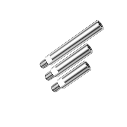 ZHLWei 3Pcs Grinder Verlängerung Stange M10/M14 Gewinde Winkel Adapter Vielseitig Verdickt Dreh Welle for Polierer von ZHLWei