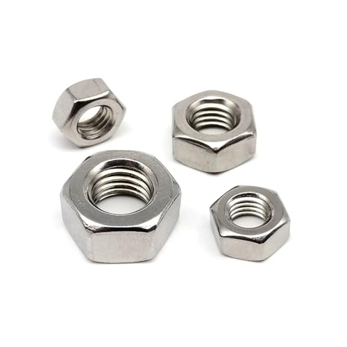 ZHLWei M1 M2.5 M3 M4 M5 M6 M8 M10 M12 M16 M20 M24 304 Edelstahl Sechskantmutter von ZHLWei