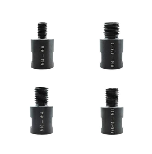ZHLWei M14 M10 5/8-11'' Adapter Winkelschleifer Gewindekonverter Adaptiver Wellenanschluss Poliert for Diamantkernbohrer Lochsäge von ZHLWei
