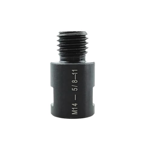 ZHLWei M14 M10 5/8-11'' Adapter Winkelschleifer Gewindekonverter Adaptiver Wellenanschluss Poliert for Diamantkernbohrer Lochsäge von ZHLWei