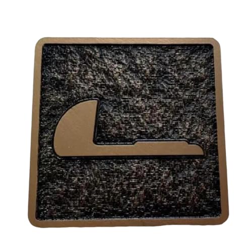 Türschild für den gewerblichen Gebrauch, Acryl, 12 x 12 cm, 1 Stück von ZHONGJIUYUAN