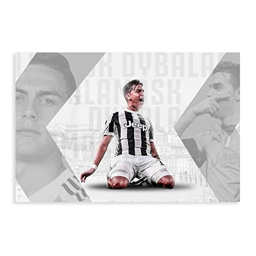 Paulo Dybala Sport Star Art Poster 11 Leinwand Poster Schlafzimmer Dekor Sport Landschaft Büro Raum Dekor Geschenk Unframe:30 x 45 cm von ZHONGZ