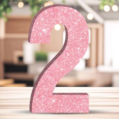 ZHONYEE 20CM Glitzer Geburtstag Zahlen Tischdekoration Freistehende Party Centerpieces Glitzer Rosa Zahlen Dekorationen für Feiern Wiederverwendbar - 2 ZHONYEE 20CM Glitzer Geburtstag Zahlen Tischdekoration Freistehende Party Centerpieces Glitzer Rosa Zahlen Dekorationen für Feiern Wiederverwendbar - 2 von ZHONYEE