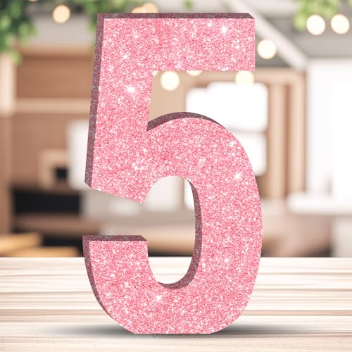 ZHONYEE 20CM Glitzer Geburtstag Zahlen Tischdekoration Freistehende Party Centerpieces Glitzer Rosa Zahlen Dekorationen für Feiern Wiederverwendbar - 5 ZHONYEE 20CM Glitzer Geburtstag Zahlen Tischdekoration Freistehende Party Centerpieces Glitzer Rosa Zahlen Dekorationen für Feiern Wiederverwendbar - 5 von ZHONYEE