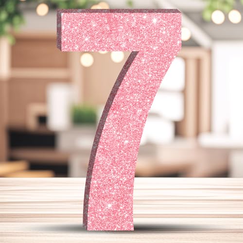 ZHONYEE 20CM Glitzer Geburtstag Zahlen Tischdekoration Freistehende Party Centerpieces Glitzer Rosa Zahlen Dekorationen für Feiern Wiederverwendbar - 7 ZHONYEE 20CM Glitzer Geburtstag Zahlen Tischdekoration Freistehende Party Centerpieces Glitzer Rosa Zahlen Dekorationen für Feiern Wiederverwendbar - 7 von ZHONYEE