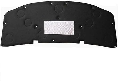 ZHOUFUDA Fronthaube Wärme Schalldämmung Baumwolle für Mercedes Benz A Class W177 A200 A180 2019-2021, Motor Schalldämmung Hauben, Auto Motor Matte Haube Innen Zubehör,A/Black von ZHOUFUDA