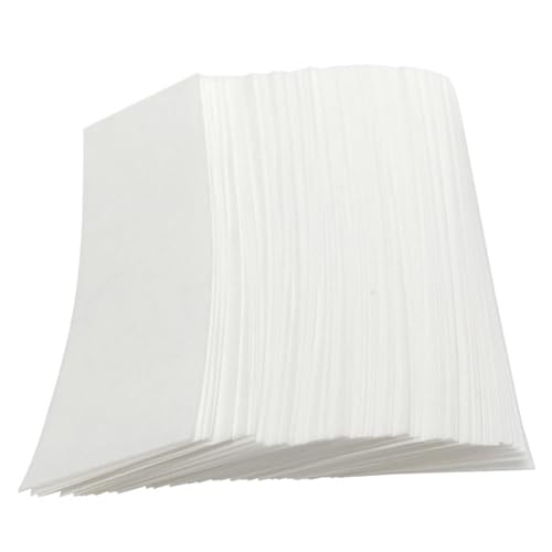ZHOUSUFEN 100 Blatt Saxophon saugfähiges Papier für saubere Pflege, antihaftbeschichtet, mit Trocknerknöpfen, saugfähig, einfach zu bedienen von ZHOUSUFEN