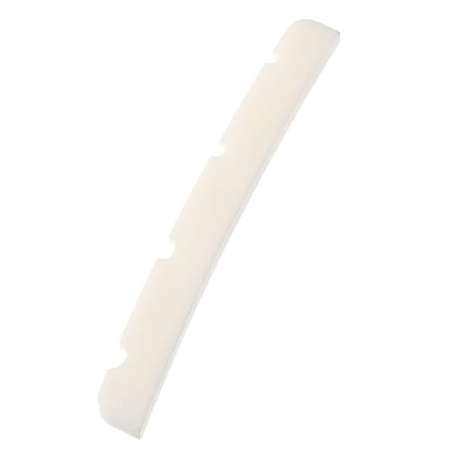 ZHOUSUFEN 42 mm Knochen Akustische Gitarre Bass Stegmutter für 4 Saiten Akustikgitarre Stegmutter Ersatz ZHOUSUFEN 42 mm Knochen Akustische Gitarre Bass Stegmutter für 4 Saiten Akustikgitarre Stegmutter Ersatz von ZHOUSUFEN