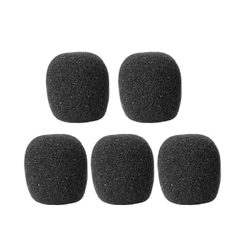 ZHOUSUFEN Headset-Mikrofonabdeckungs-Set, Schaumstoff, kleine Mikrofon-Abdeckungen, Mikrofon-Windschutzscheiben, Windschutzscheiben für Desktop-Mikrofon, Headset-Mikrofon, 5-teilig ZHOUSUFEN Headset-Mikrofonabdeckungs-Set, Schaumstoff, kleine Mikrofon-Abdeckungen, Mikrofon-Windschutzscheiben, Windschutzscheiben für Desktop-Mikrofon, Headset-Mikrofon, 5-teilig von ZHOUSUFEN