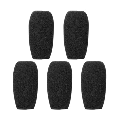 ZHOUSUFEN Headset-Mikrofonabdeckungs-Set, Schaumstoff, kleine Mikrofon-Abdeckungen, Mikrofon-Windschutzscheiben, Windschutzscheiben für Desktop-Mikrofon, Headset-Mikrofon, 5-teilig ZHOUSUFEN Headset-Mikrofonabdeckungs-Set, Schaumstoff, kleine Mikrofon-Abdeckungen, Mikrofon-Windschutzscheiben, Windschutzscheiben für Desktop-Mikrofon, Headset-Mikrofon, 5-teilig von ZHOUSUFEN
