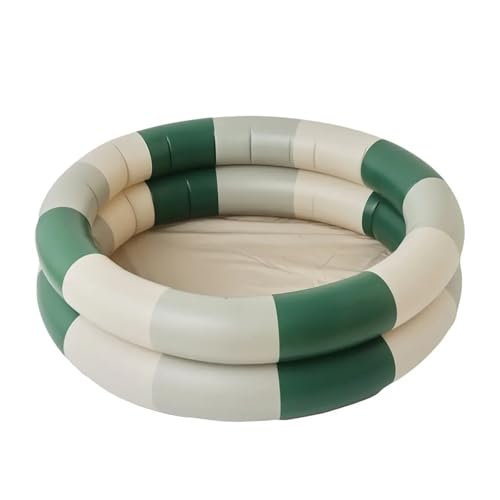 Kinderpool Aufblasbar PVC Verdickt Ozean Bälle Zelt Spielzeug Sommer Spielzeug Aufblasbare Schwimmen Pool Haushalt Garten Hof(Green,56.30in) von ZHOUXYFDC