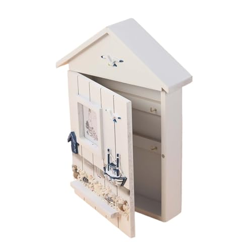 Schlüsselkasten Schlüsselkasten aus Holz zur Wandmontage, Schlüsselhalter-Box im Küsten- und nautischen Stil, Schlüsselverwaltung, Aufbewahrungs-Organizer for Aufhängen an der Wand im Eingangsbereich Schlüsselkasten Schlüsselkasten aus Holz zur Wandmontage, Schlüsselhalter-Box im Küsten- und nautischen Stil, Schlüsselverwaltung, Aufbewahrungs-Organizer for Aufhängen an der Wand im Eingangsbereich von ZHOUXYFDC