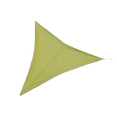 Sonnensegel Dreieckig 3x3x3,0 M Faltbares, wasserdichtes Dreieck-Sonnensegel-Vordach for Outdoor-Aktivitäten, Hinterhof-Markise, Campingzelte, Schattentuch(A) von ZHOUXYFDC