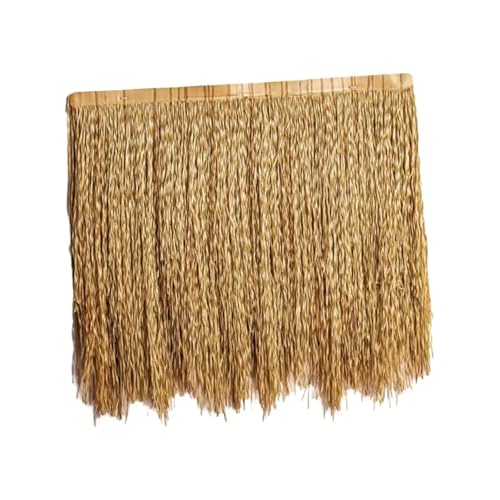 Synthetisches Strohdach Rolle Strohdach Künstliche Strohrolle Feuerhemmendes synthetisches Strohgrasdach(Style A) von ZHOUXYFDC